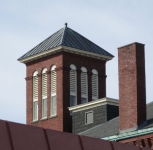 Marblehead Little TheatreTower windows